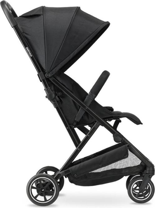 Compacte buggy - zwart - #123, Kinderen en Baby's, Buggy's, Zo goed als nieuw, Overige merken, Regenhoes, Verstelbare rugleuning