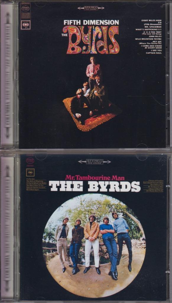 The Byrds - Fifth Dimension + Mr. Tambourine Man (SBM), Cd's en Dvd's, Cd's | Overige Cd's, Zo goed als nieuw, Ophalen