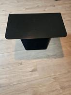 Design bijzettafel 66x40 metaal zwart, Ophalen, Zo goed als nieuw, Wit, 16 GB