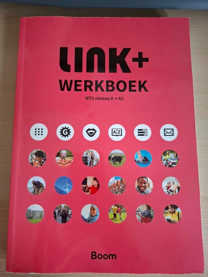 Werkboek Link+ NT2 0-A2, Boeken, Studieboeken en Cursussen, Gelezen, Niet van toepassing, Alpha, Ophalen of Verzenden