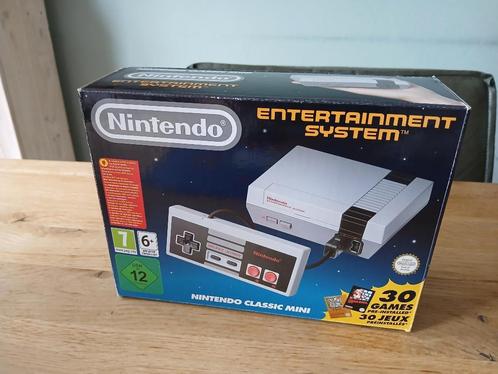 Nintendo NES Mini met 100 TOP Games, Spelcomputers en Games, Spelcomputers | Nintendo NES, Zo goed als nieuw, Met 1 controller