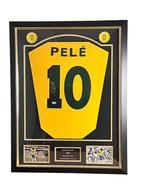 Pele Retro Brazilië 1970  Gesigneerd Ingelijst Shirt, Buitenlandse clubs, Sportmemorabilia Netherlands, Shirt, Nieuw