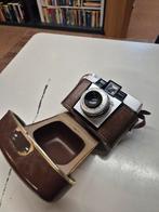 Vintage Agfa Isoly Camera met Lederen Tas, Audio, Tv en Foto, Fotocamera's Analoog, Gebruikt, ., Compact, Ophalen of Verzenden