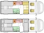Adria Compact Supreme DL 180 pk AUTOMAAT 9-Traps Euro6 Fiat, Caravans en Kamperen, Campers, Automaat, Bedrijf, Diesel, Afzuigkap