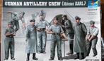 1/35 Trumpeter German Artillery Crew, Hobby en Vrije tijd, Ophalen of Verzenden, Nieuw, 1:35 tot 1:50, Figuur of Figuren