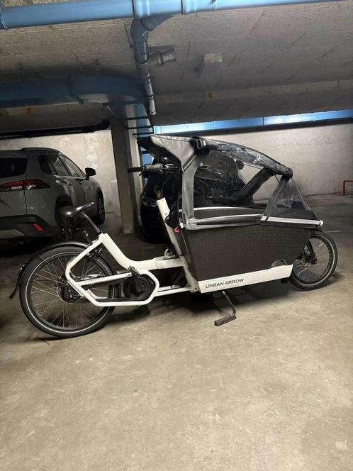Urban Arrow Active Line Plus (wit)2023, Fietsen en Brommers, Fietsen | Bakfietsen, Zo goed als nieuw, Overige merken, Ophalen