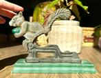 Vintage Notenkraker Eekhoorn eikel gietijzer dier curiosa, Antiek en Kunst, Curiosa en Brocante, Verzenden