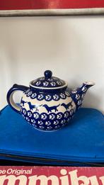 Bunzlau  theepot honden, Huis en Inrichting, Keuken | Servies, Keramiek, Overige typen, Ophalen of Verzenden, Zo goed als nieuw