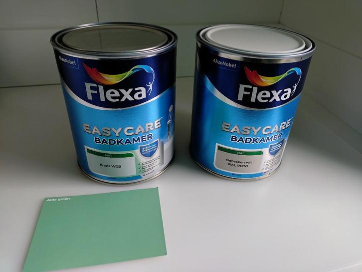 Flexa Schimmelwerende verf, badkamer verf, Flexa easycare, Doe-het-zelf en Verbouw, Verf, Beits en Lak, Nieuw, Verf, Minder dan 5 liter