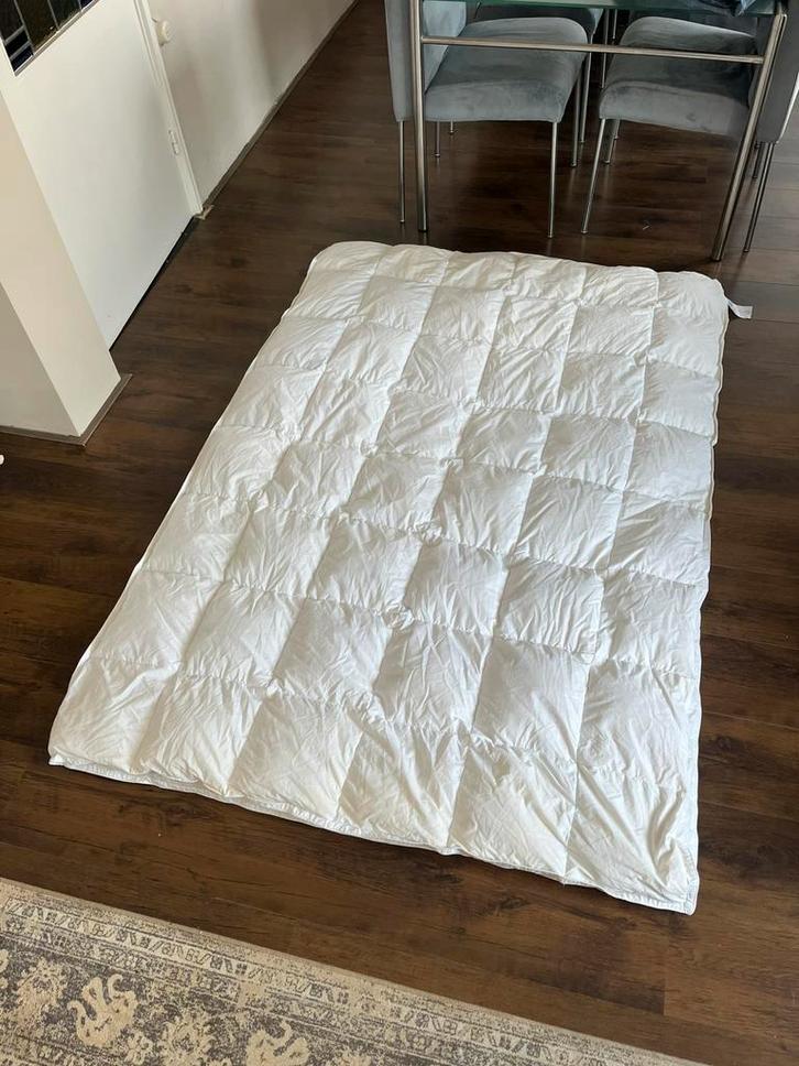 4 seizoenendekbed veren 140x200cm, Huis en Inrichting, Slaapkamer | Beddengoed, Zo goed als nieuw, Deken of Dekbed, Eenpersoons
