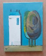 Huis met een boom, Ophalen of Verzenden