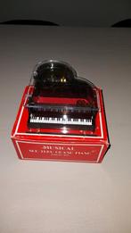 Decoratieve Piano Speeldoos, Ophalen of Verzenden, Zo goed als nieuw