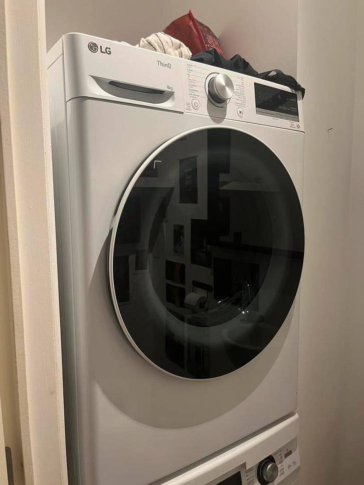 Smart droogkast LG met garantie., Witgoed en Apparatuur, Was-droogcombinaties, Zo goed als nieuw, Ophalen