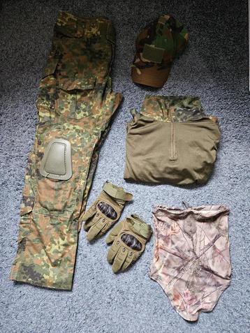 Complete airsoft outfit  beschikbaar voor biedingen