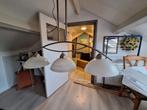2x hanglamp +2x schemerlamp zie foto, Huis en Inrichting, Lampen | Plafondlampen, Ophalen, Gebruikt, Glas