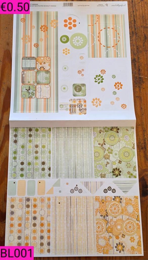 Push Out booklet, Hobby en Vrije tijd, Scrapbooking, Zo goed als nieuw, Ophalen of Verzenden