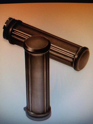 Org hd handgrips by wire M8 brons beschikbaar voor biedingen