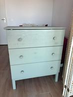 Ikea Ladekast met 3 Lades - Mintgroen Hout, Ophalen, Minder dan 50 cm, Gebruikt, 3 of 4 laden