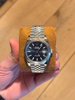 Rolex Datejust 41 Jubilee Blauwe Wijzerplaat, Sieraden, Tassen en Uiterlijk, Horloges | Heren, Staal, Polshorloge, Ophalen of Verzenden
