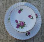 Rheinpfalz Gebak stel Rode rozen Hartporzellan, Nieuw, Ophalen of Verzenden, Bord(en), Wedgwood