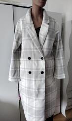 Monki Wollen Jas Mantel Dames L Helemaal ( NIEUW ) wit-grijs, Ophalen of Verzenden, Nieuw, Maat 42/44 (L), Zwart