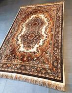 Grote Oosters tafelkleed wol - Perzisch tapijt, Ophalen of Verzenden, Gebruikt, Rechthoek, Binnen