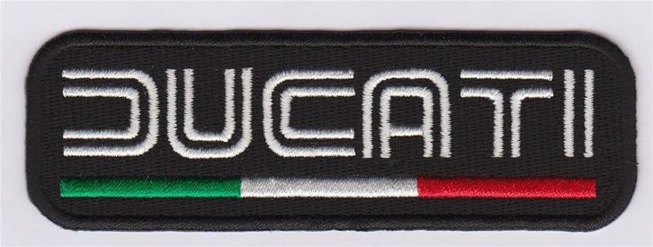 Ducati stoffen opstrijk patch embleem #11, Motoren, Accessoires | Overige, Nieuw, Ophalen of Verzenden