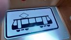 spoorwegen officieel duits verkeersbord: tram, Verzamelen, Spoorwegen en Tramwegen, Ophalen of Verzenden, Nieuw, Trein, Overige typen