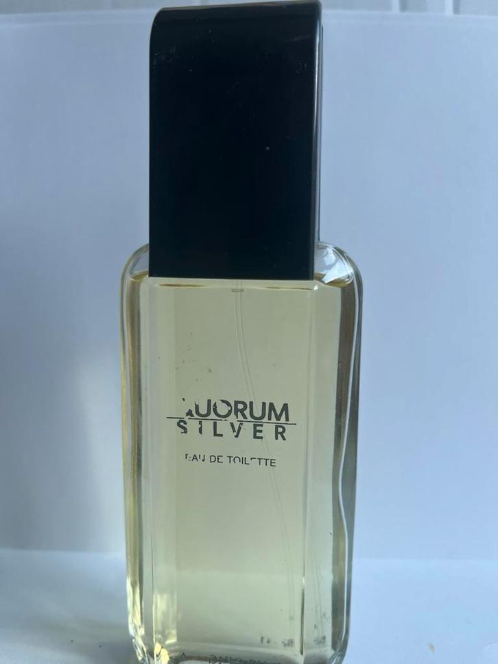 Antonio Puig Quorum Silver, Sieraden, Tassen en Uiterlijk, Uiterlijk | Parfum, Zo goed als nieuw, Ophalen of Verzenden