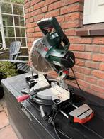 Metabo KS216M lasercut afkortzaag, Doe-het-zelf en Verbouw, Gereedschap | Zaagmachines, Ophalen, Zo goed als nieuw, Afkortzaag