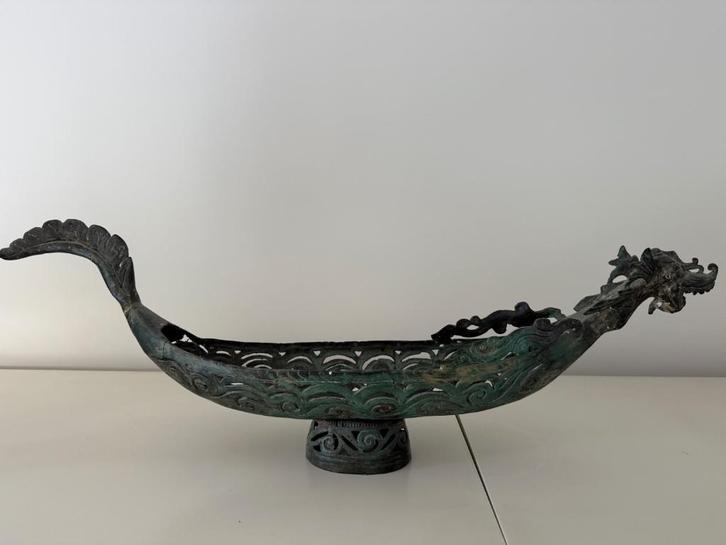 Drakenboot, Antiek en Kunst, Antiek | Keramiek en Aardewerk, Ophalen