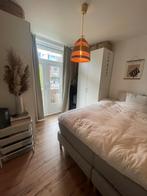 Hanglamp incl goud pendel + LED lamp 9W | Zeegras, Ophalen, Zo goed als nieuw, Overige materialen, Minder dan 50 cm