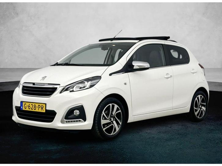Peugeot 108 1.0 e-VTi Allure TOP! | Leder | Climate Control, Auto's, Peugeot, Bedrijf, Te koop, ABS, Achteruitrijcamera, Airbags