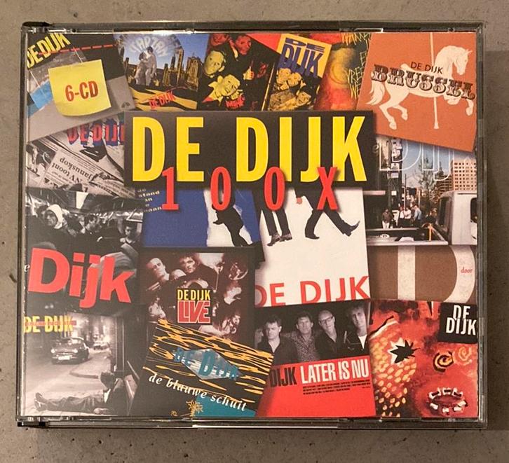 De Dijk - 100X  (6-cd box), Cd's en Dvd's, Cd's | Nederlandstalig, Zo goed als nieuw, Rock, Ophalen of Verzenden