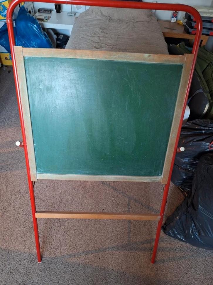 School of krijtbord inclusief krijtjes en wisser., Kinderen en Baby's, Speelgoed | Educatief en Creatief, Gebruikt, Ontdekken