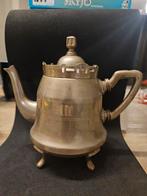 Vintage Tinnen Theepot - Antiek, Ophalen of Verzenden