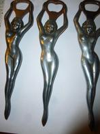 fles opener 3 stuk's sexy lady art-deco naakte vrouw 100 jr, Ophalen