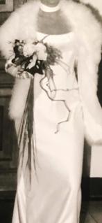 Trouwjurk  maat38 en/of schoenen maat 4.5, Ophalen of Verzenden, Zo goed als nieuw, Wit, Trouwjurk