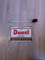 emaille / metalen wand bier bord Duvel 30 cm, Verzamelen, Biermerken, Nieuw, Duvel, Ophalen of Verzenden