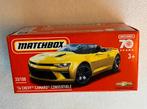 Matchbox '16 Chevy Camaro Convertible ongeopend power grabs, Ophalen of Verzenden, Nieuw