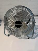 Mooie chrome tafelventilator, Ophalen, Zo goed als nieuw, Tafelventilator