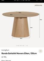 GEZOCHT Livingfurn novero naturel eettafel, Ophalen of Verzenden, Zo goed als nieuw