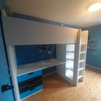 Ikea hoogslaper met bureau en kast, Ophalen, Gebruikt, Hoogslaper