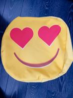 Poef smiley breed 45 cm,diep 26 cm, Ophalen of Verzenden, Zo goed als nieuw