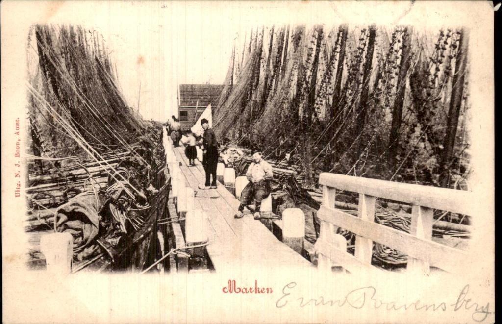 Noord- Holland, Ophalen of Verzenden, Voor 1920, Gelopen, Noord-Holland