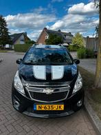 Chevrolet Spark LS 1.0  2011 Zwart, Auto's, Chevrolet, Voorwielaandrijving, 4 cilinders, 995 cc, Geïmporteerd