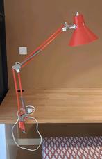 Vintage bureaulamp 70's rood merk Kay - Vee, Huis en Inrichting, Lampen | Hanglampen, Ophalen, 50 tot 75 cm, Zo goed als nieuw
