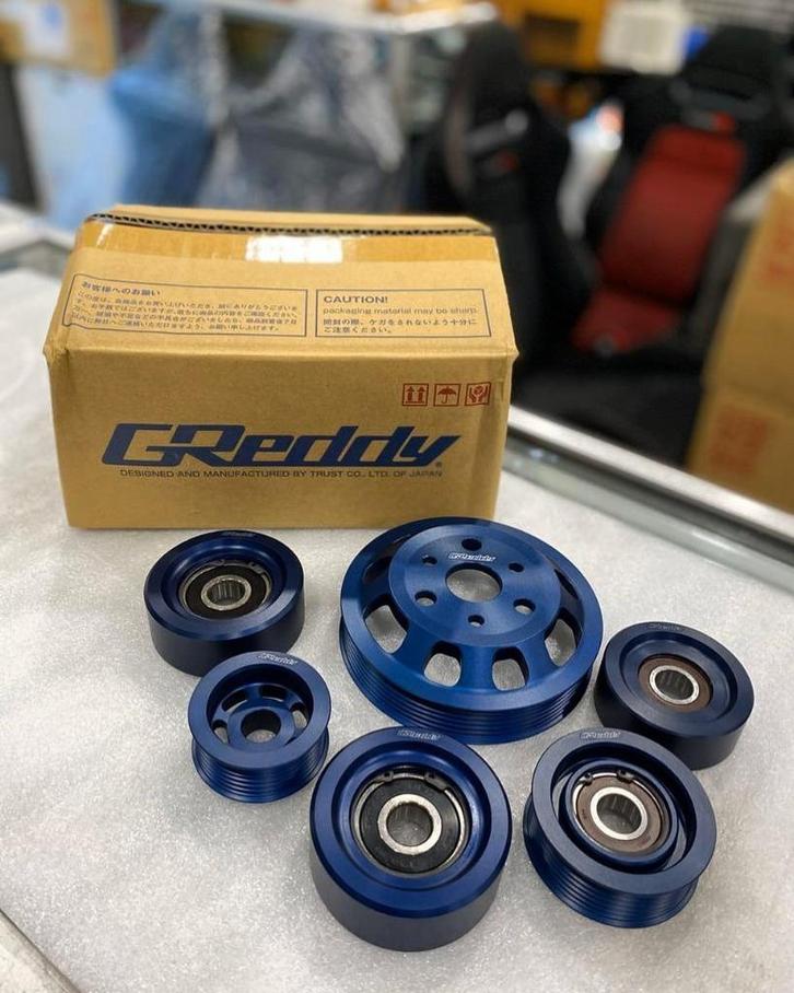 GReddy lightweight pulley set - Subaru BRZ Toyota GT86, Auto diversen, Tuning en Styling, Ophalen of Verzenden