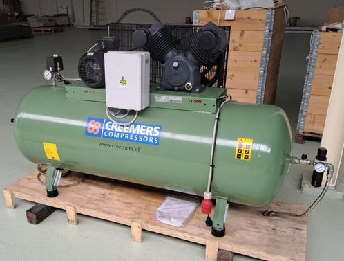 Zuigercompressor Creemers CSG 700/500, Doe-het-zelf en Verbouw, Compressors, Gebruikt, 6 tot 10 bar, 100 liter of meer, Ophalen