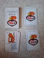 Nibb-it Knabbelkennis Kwartetspel, Vijf spelers of meer, Ophalen of Verzenden, Zo goed als nieuw, Nibb-it